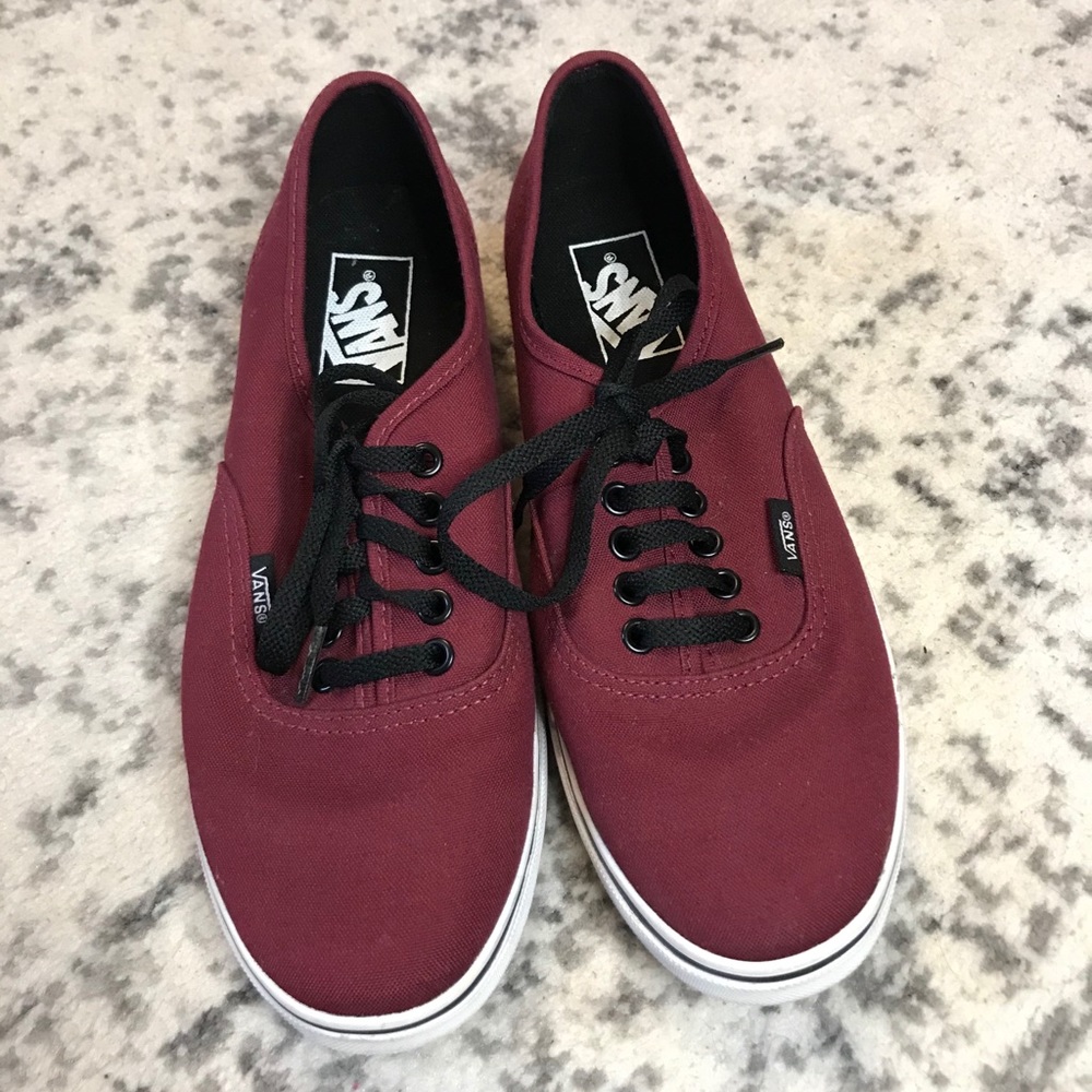 Cranberry Colored Vans
